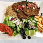 Best Chabeli Kabob
Test our traditional kabob which is mix,of ground beef and vegetables..
We grill ground beef It comes with salad , half pitta bread ,rice, and side of sauce .
Stop by today and enjoy in Vacaville, CA